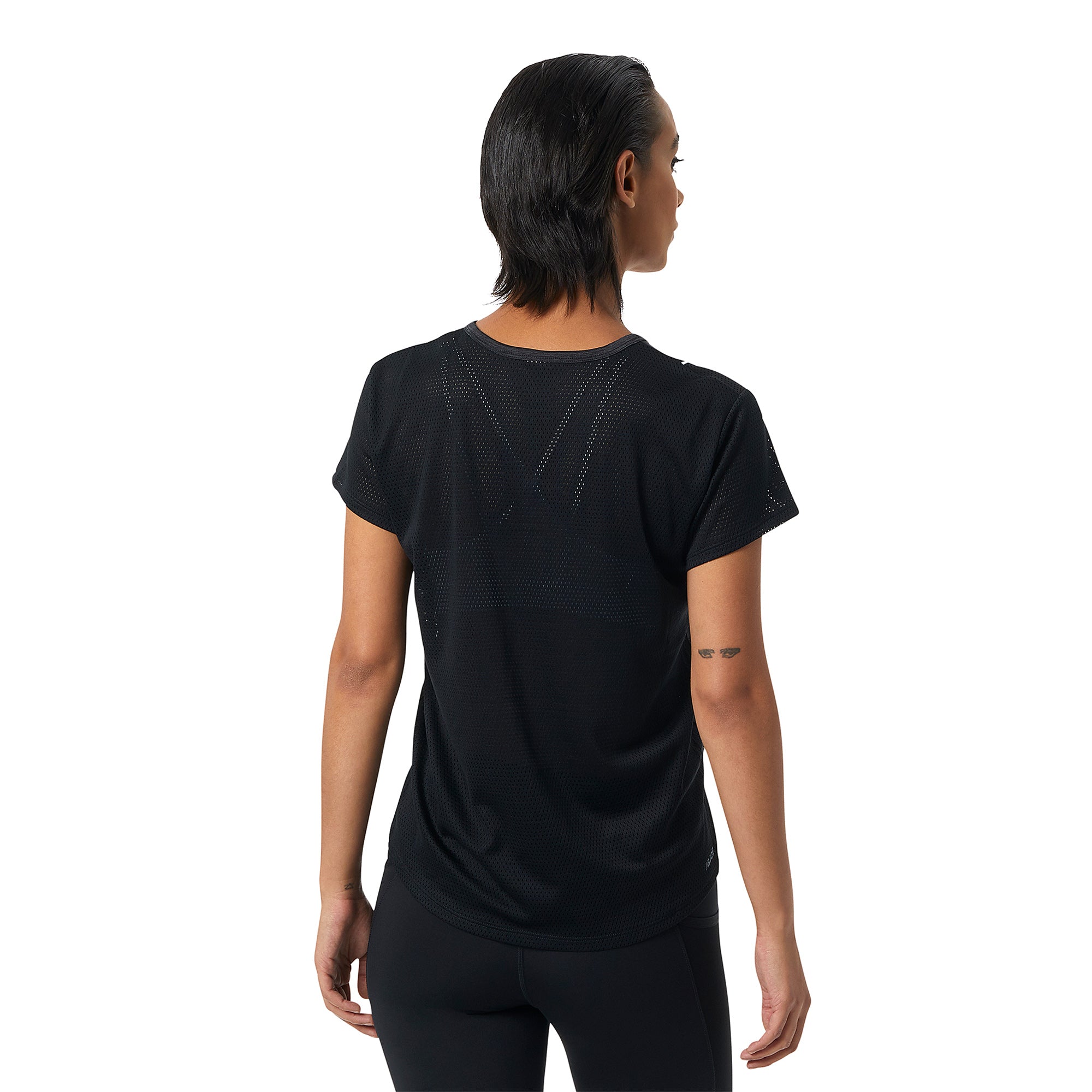 Áo thun thể thao nữ New Balance Printed Fast FlightWT21244BKH (form quốc tế)