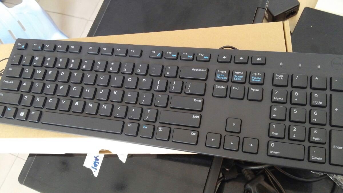 [HCM]Bàn phím Dell KB216 Có Dây - cổng USB - Tem FPT Phân Phối