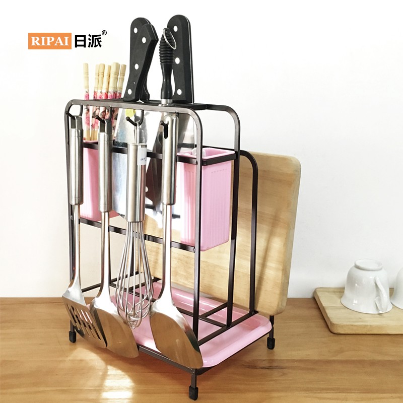 Giá Cắm Dao Thớt Sơn Tĩnh Điện Cao Cấp Ripai