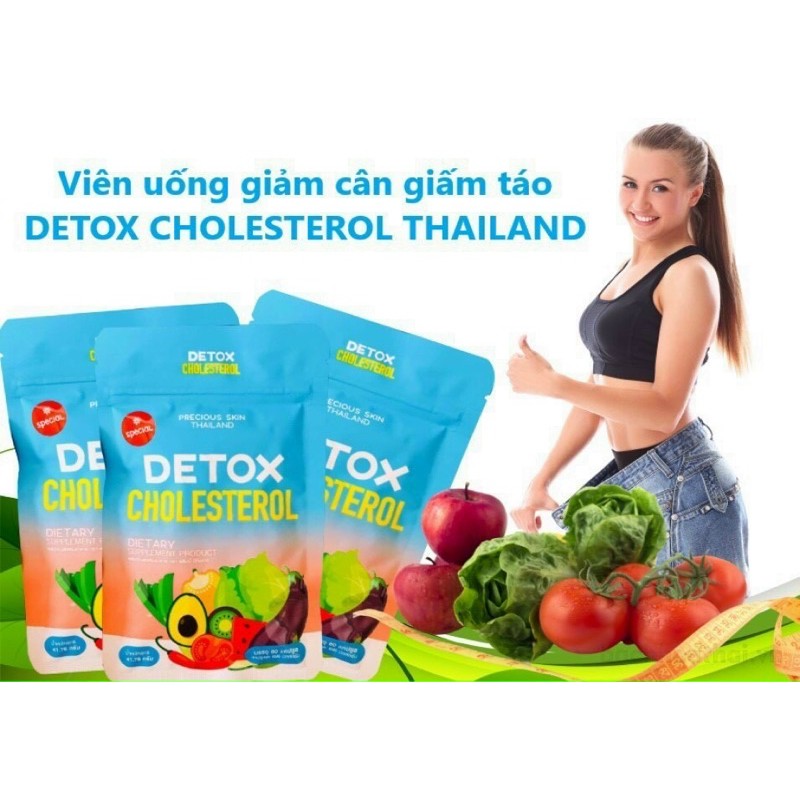 Vien Uống Detox Mẫu Mới 60 Viên