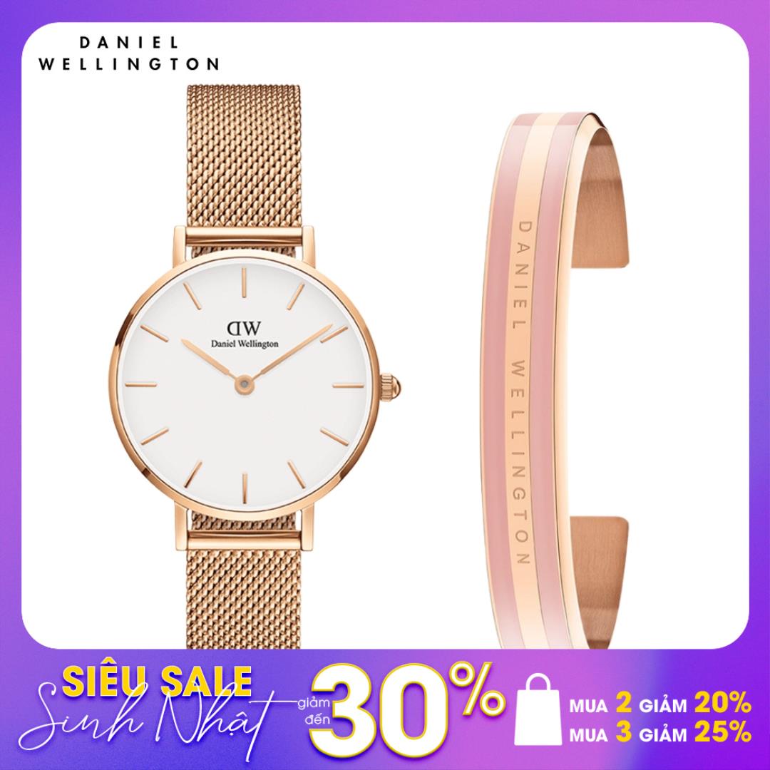 Đồng hồ Nữ Daniel Wellington dây Lưới