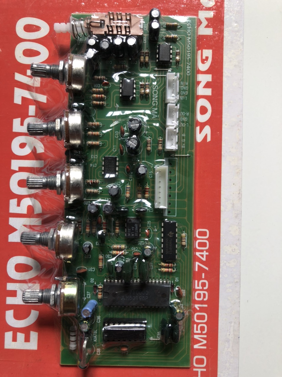 BO MẠCH KHUẾCH ĐẠI TIẾNG VANG AMPLY - ECHO 7400
