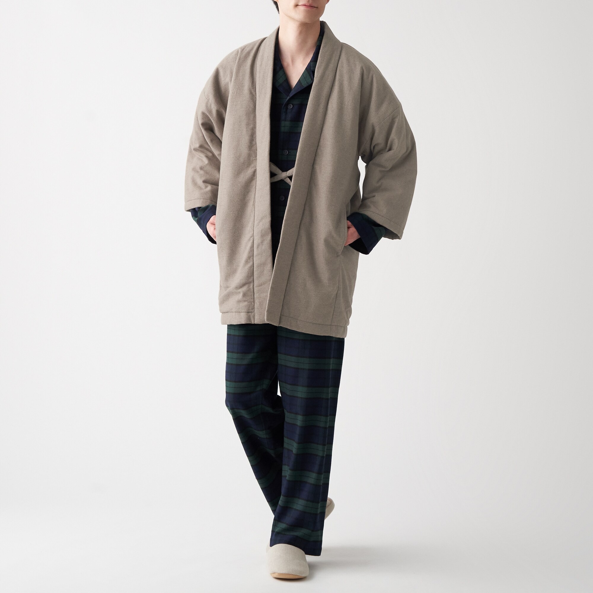 ÁO KHOÁC HANTEN VẢI FLANNEL