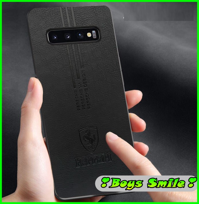 Ốp lưng vân da ferari cho samsung note 20 note 20 ultra note 8 note 9 note 10 note 10+ s20 fe s21 fe