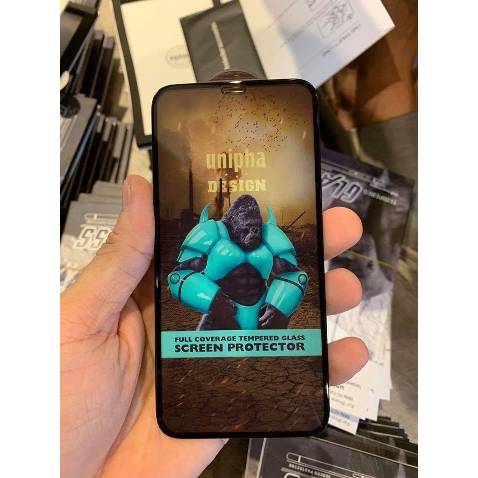 Kính Unipha Kingkong 3D full màn iPhone 7plus/8plus/Xs
