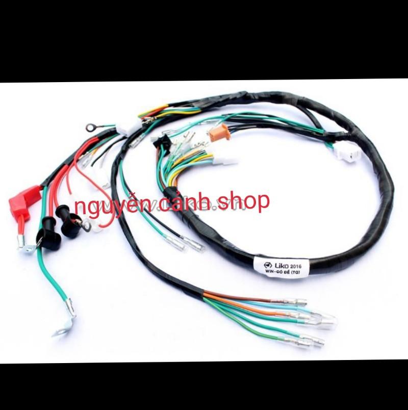 Dây điện sườn xe win có đề và không đề liko