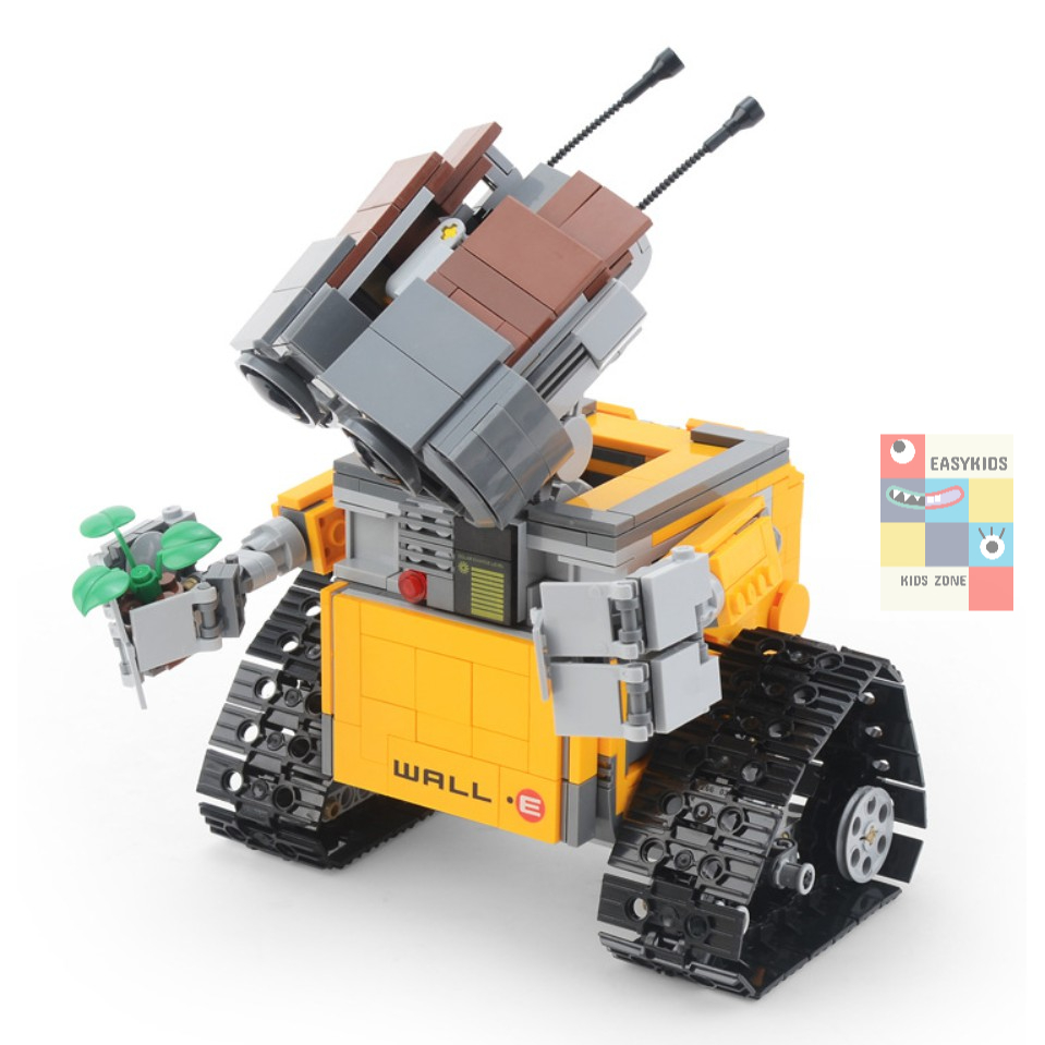 Bộ đồ chơi xếp hình Robot, Lego người máy Wall E