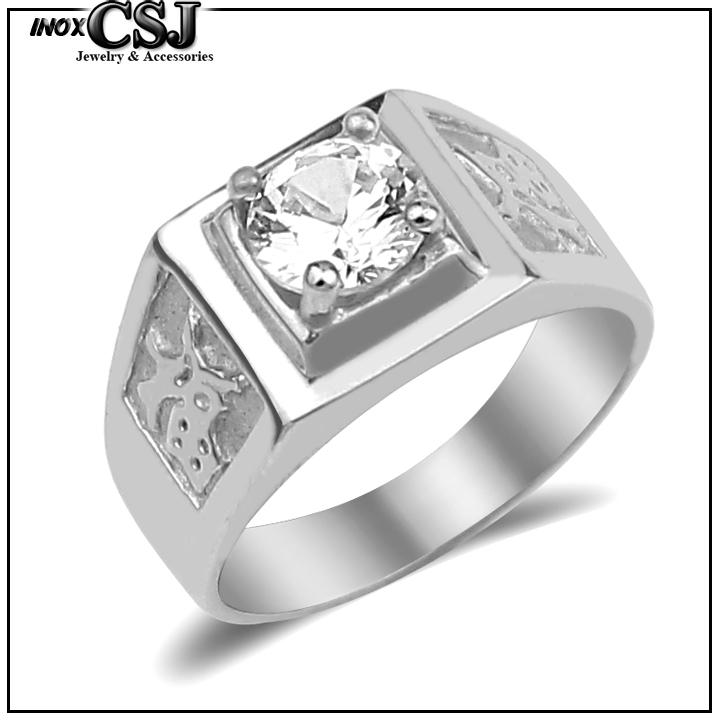 NHẪN INOX NAM CHỮ PHƯỚC ĐÍNH XOÀN - Endeavor Jel Store - Endeavor Jel Store