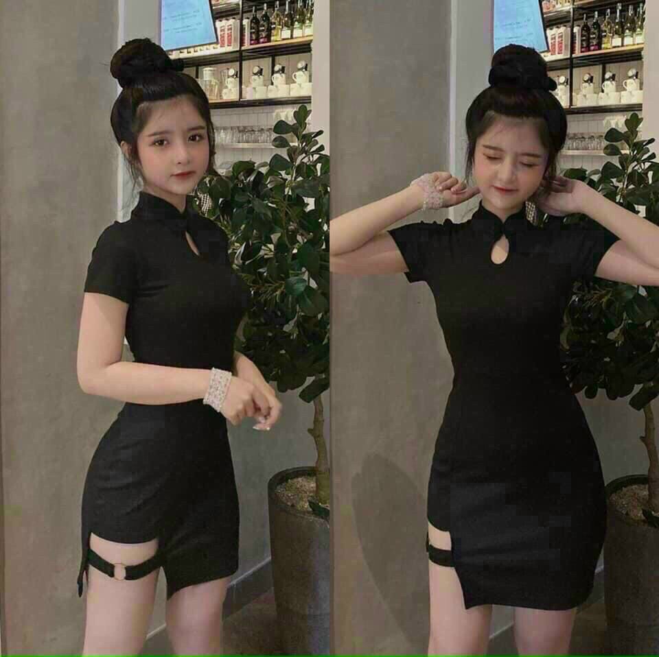 [HCM]Đầm ôm body cổ tàu kiểu mới TH ...