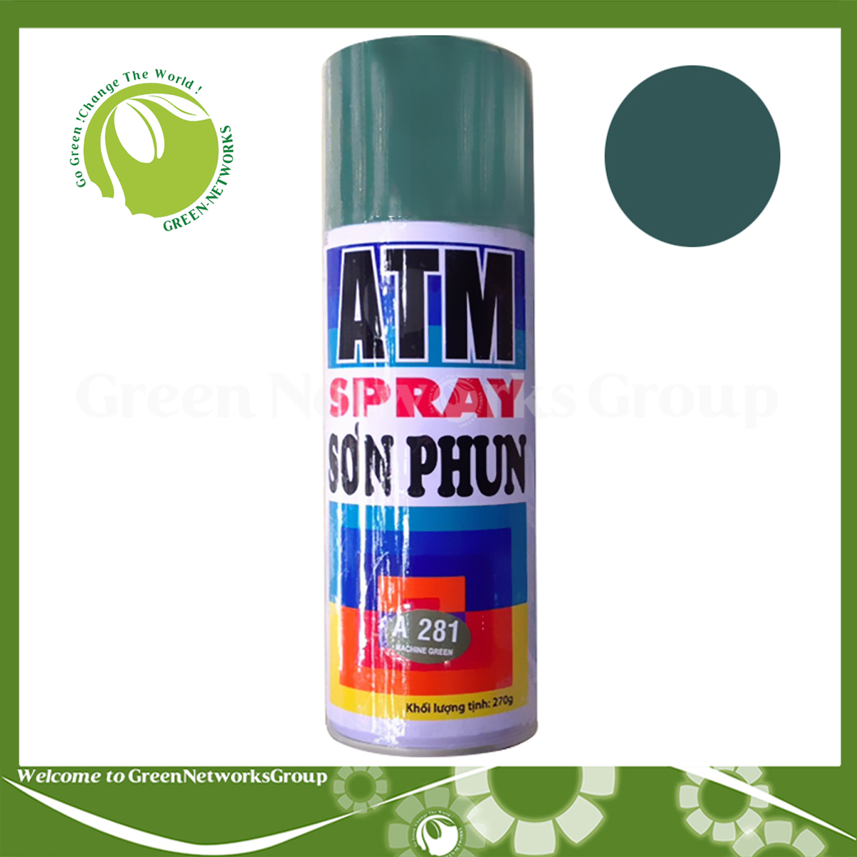 Sơn phun xịt ATM A281 Greennetworks