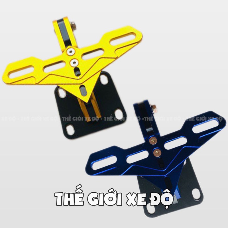 Pát biển số winner 2 chiều gập đút gầm