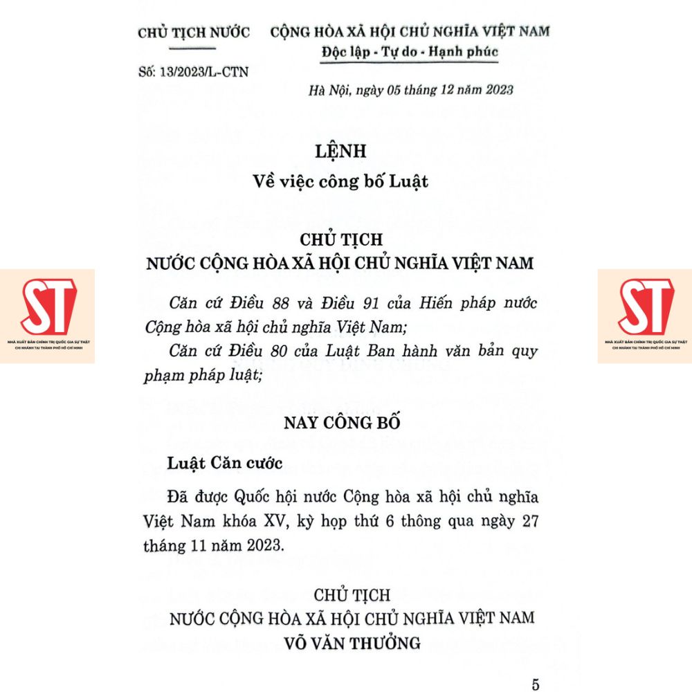 [Sách] Luật căn cước