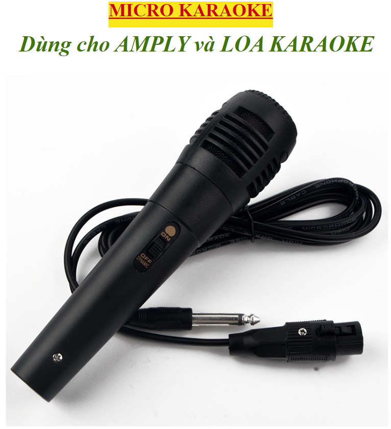 [HCM][SIÊU BỀN] - MICRO HÁT KARAOKE CÓ DÂY CAO CẤP HÁT ĐƯỢC TẤT CẢ LOA MINI LOA KẸO KÉO - MICRO MINI GIÁ RẺ