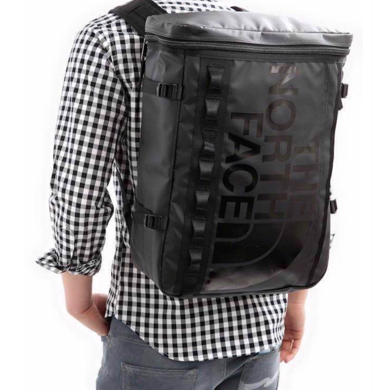 the north face white label easy string backpack nm2dl06j