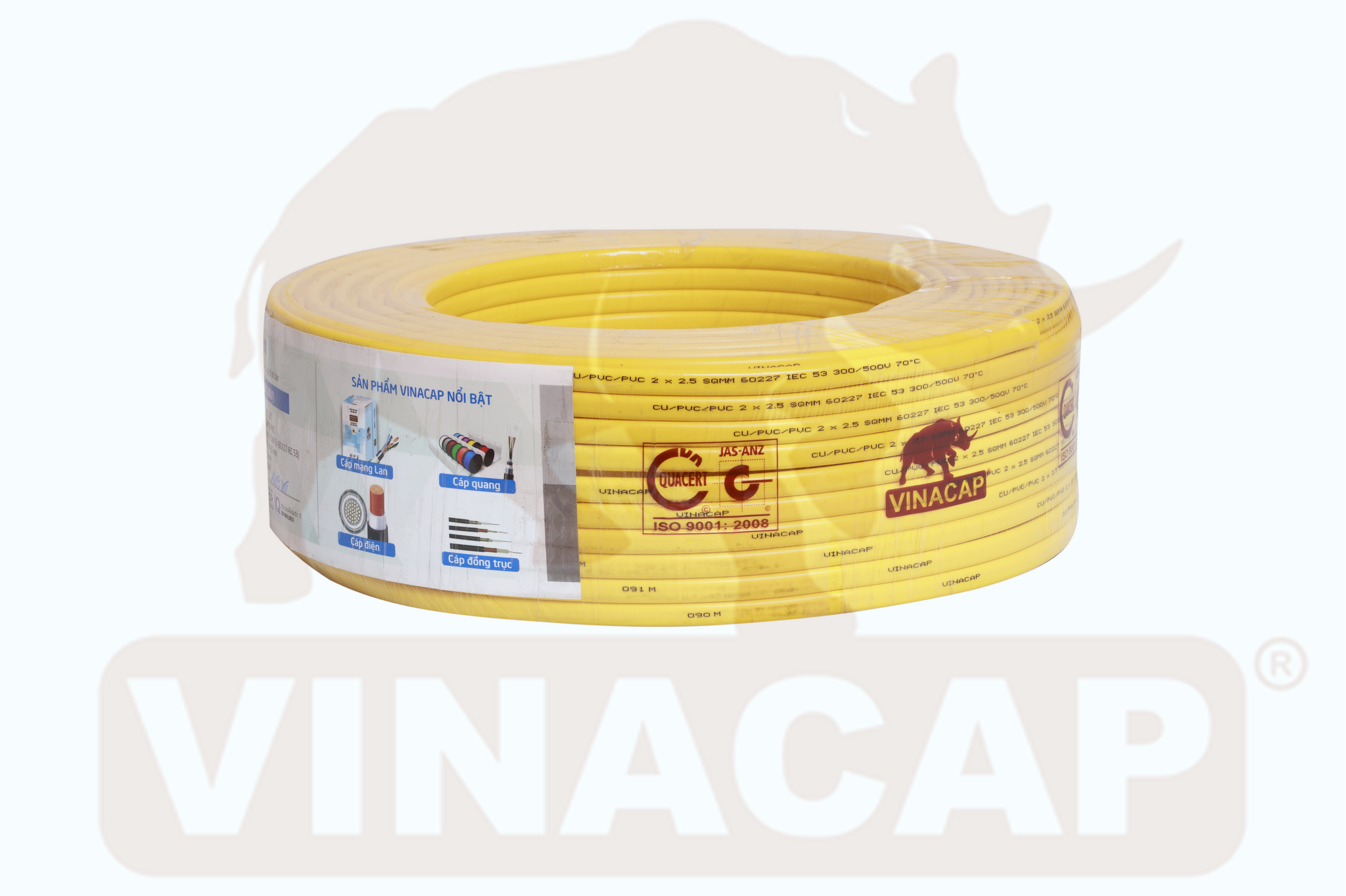 Dây điện 2x2.5 Vinacap (5 mét)
