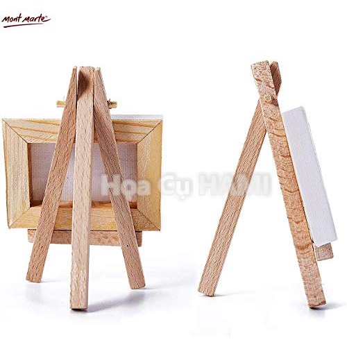 Toan Vẽ Mini Mont Marte Kèm Giá - Mini Display Easel With Canvas