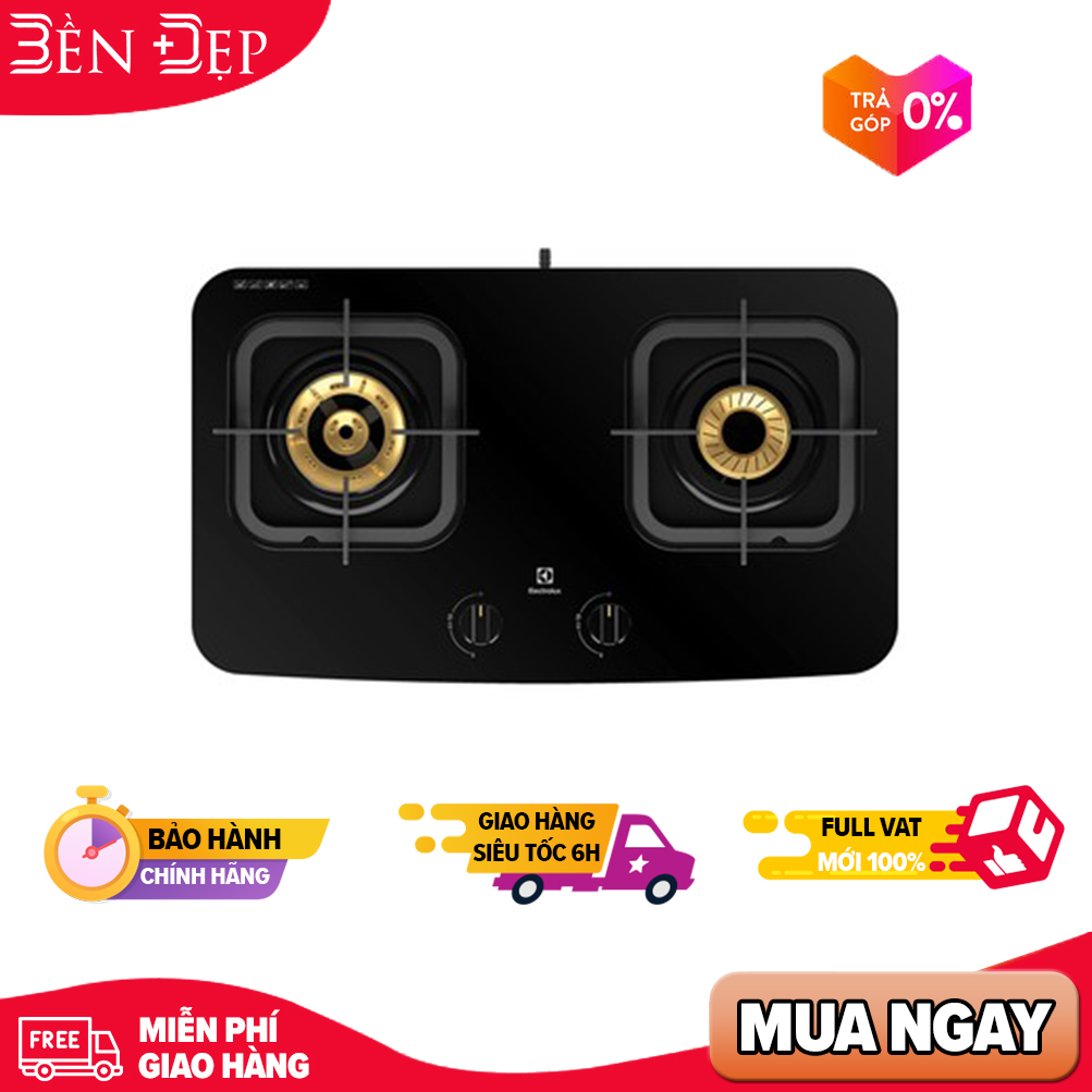 Bếp ga đôi electrolux etg7266gkr