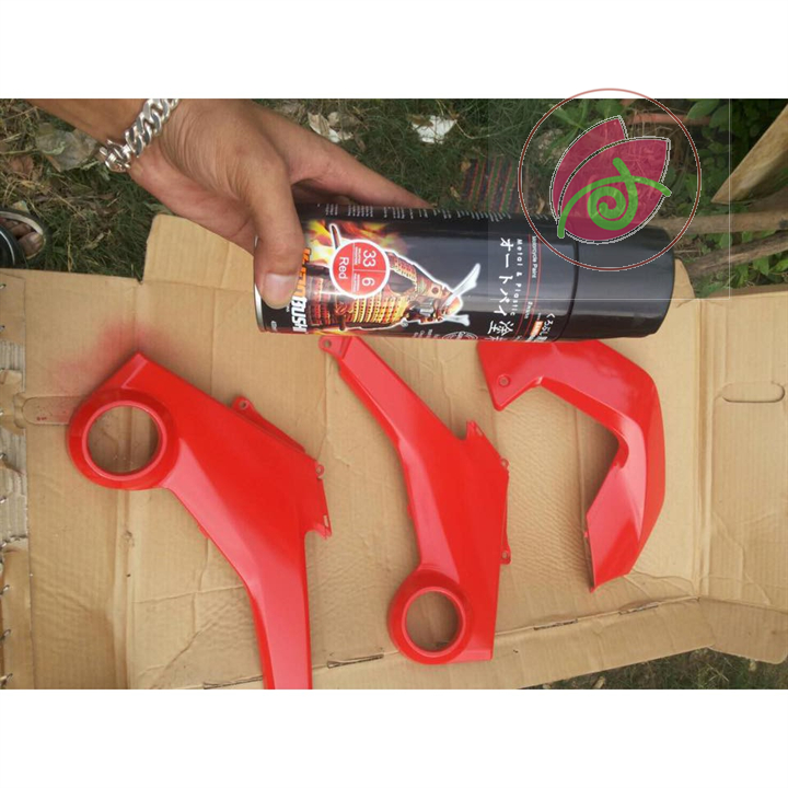 6 SƠN SAMURAI SƠN XỊT MÀU ĐỎ 33/6 (400ML)