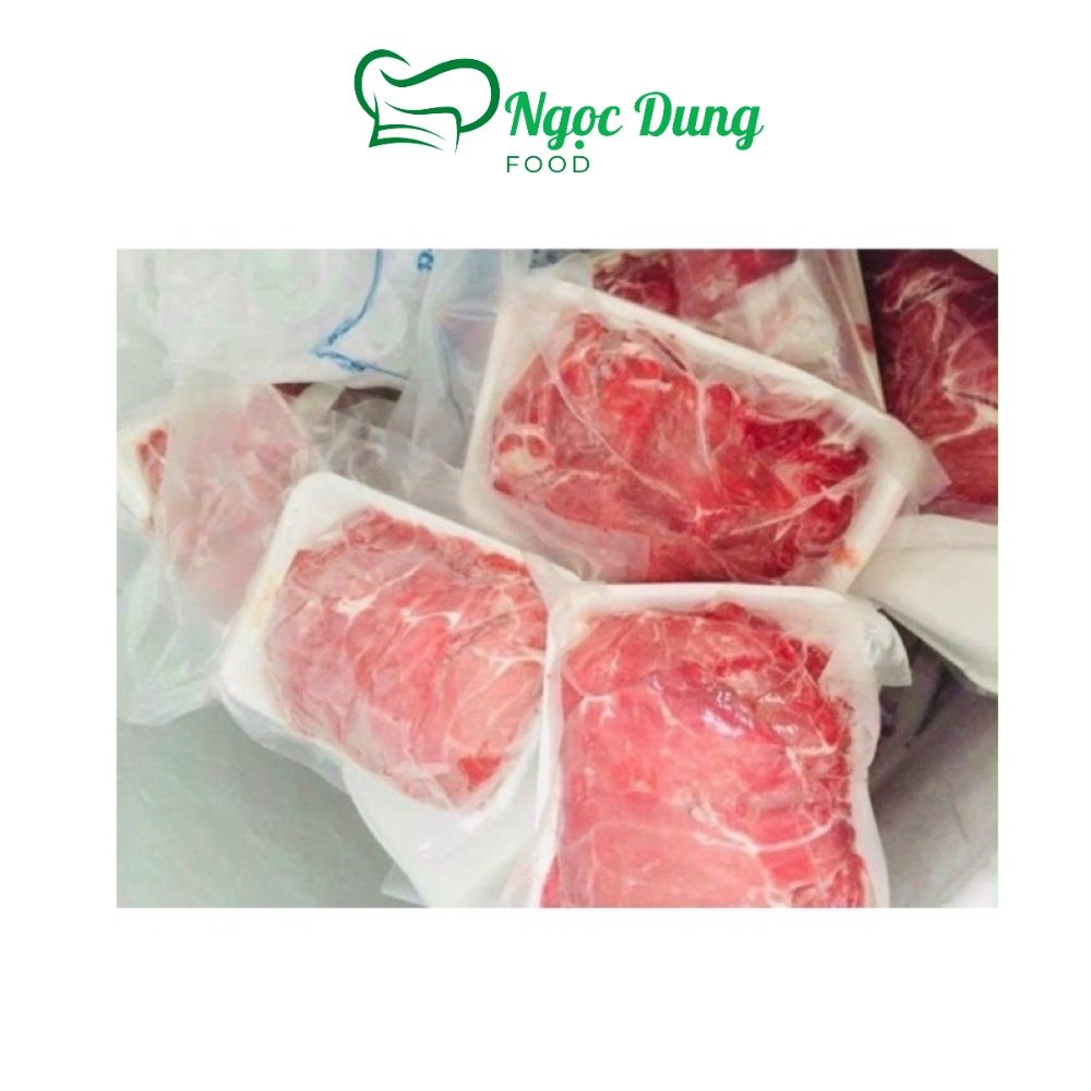 Ba rọi trâu cắt lát vĩ 450gr (giao tphcm)