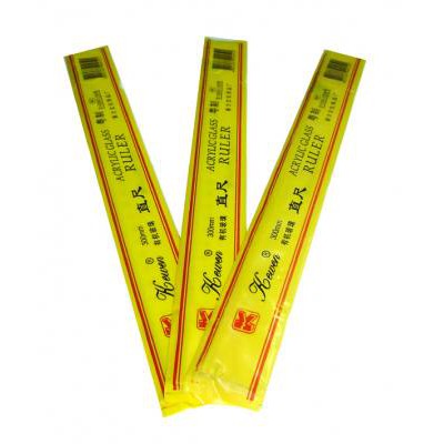 Thước kẻ mica Kewen 30cm