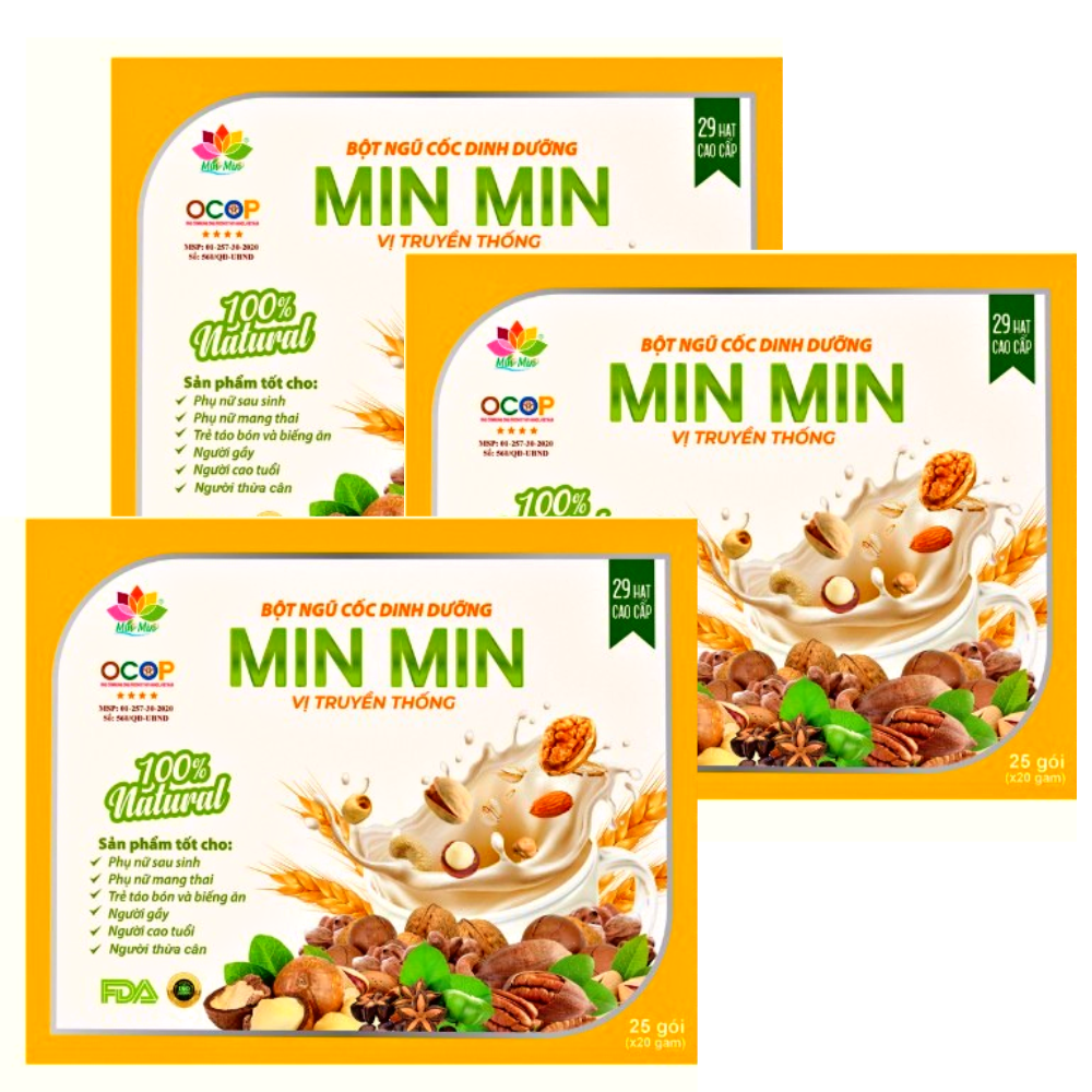 Ngũ Cốc Min Min 29 Loại Hạt-Ngũ Cốc Lợi Sữa,Bà Bầu(500gr)