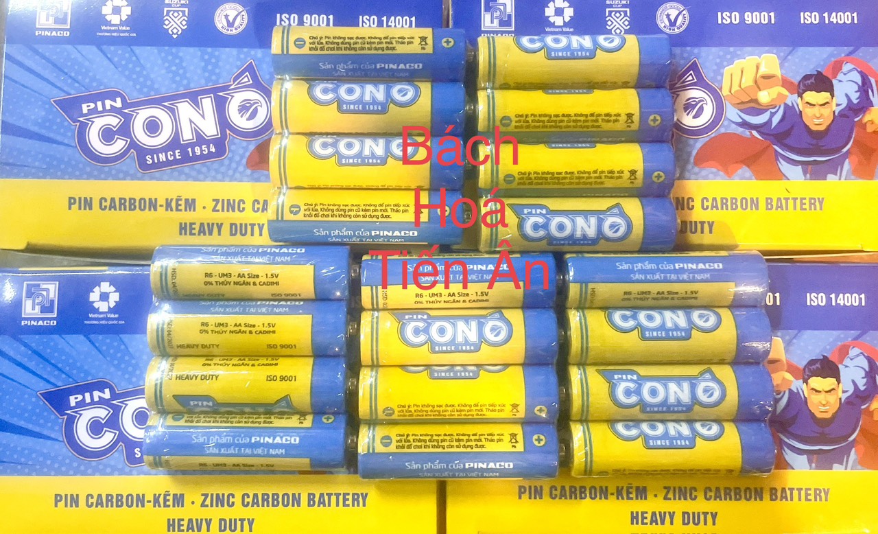 5 Lốc Pin Con Ó AA ( 20 Viên ) - Pin Tiểu 2A Pin AA 1.5V NEW