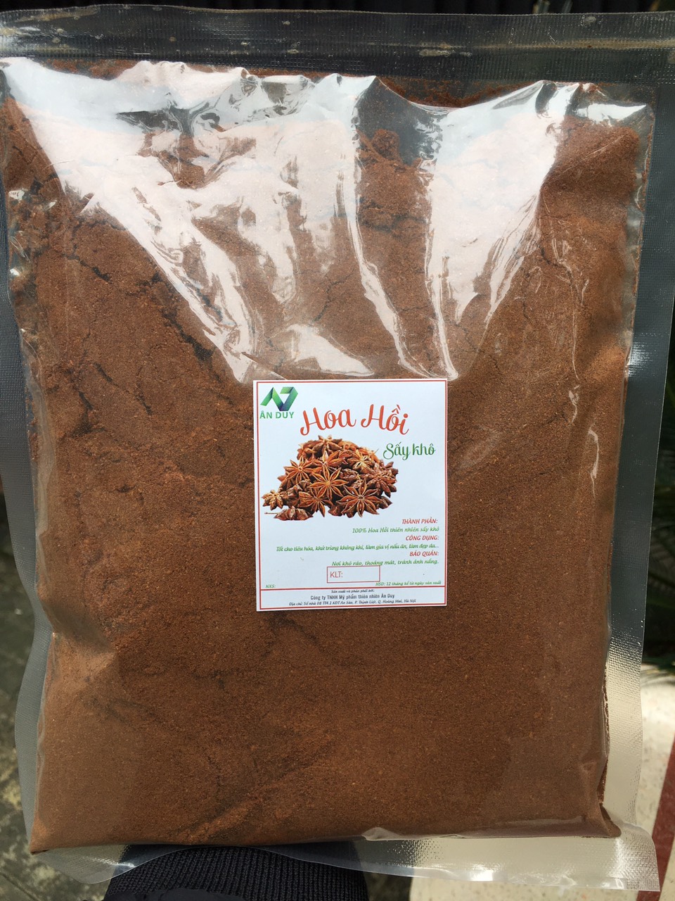 BỘT HOA HỒI 500G
