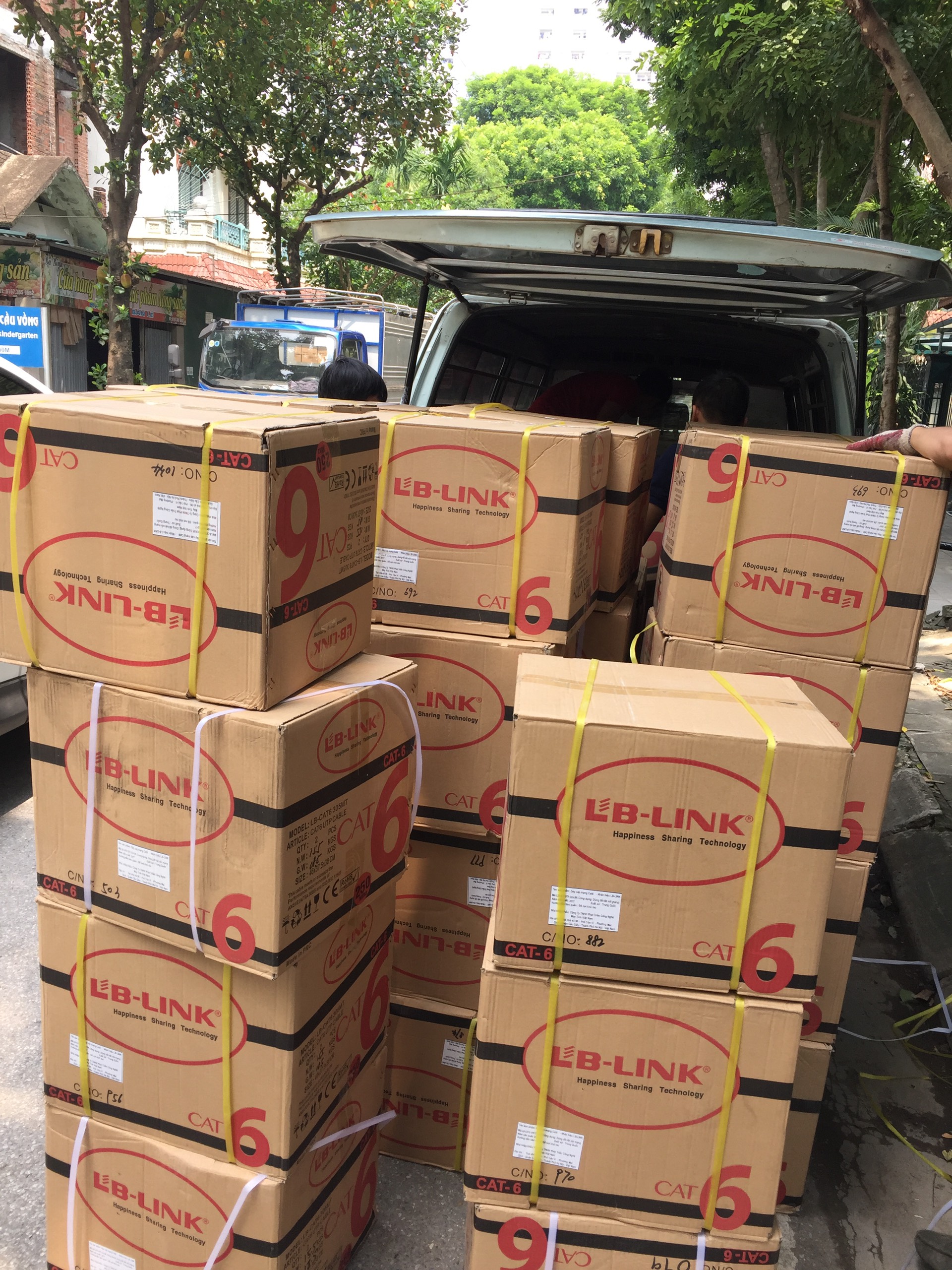 Cuộn dây cáp mạng LB-LINK Cat6 UTP CCA BR 305m