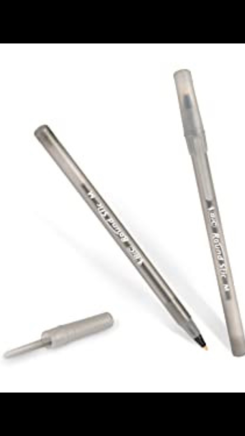 Bút bi BiC Round Stic Xtra-Life Màu đen