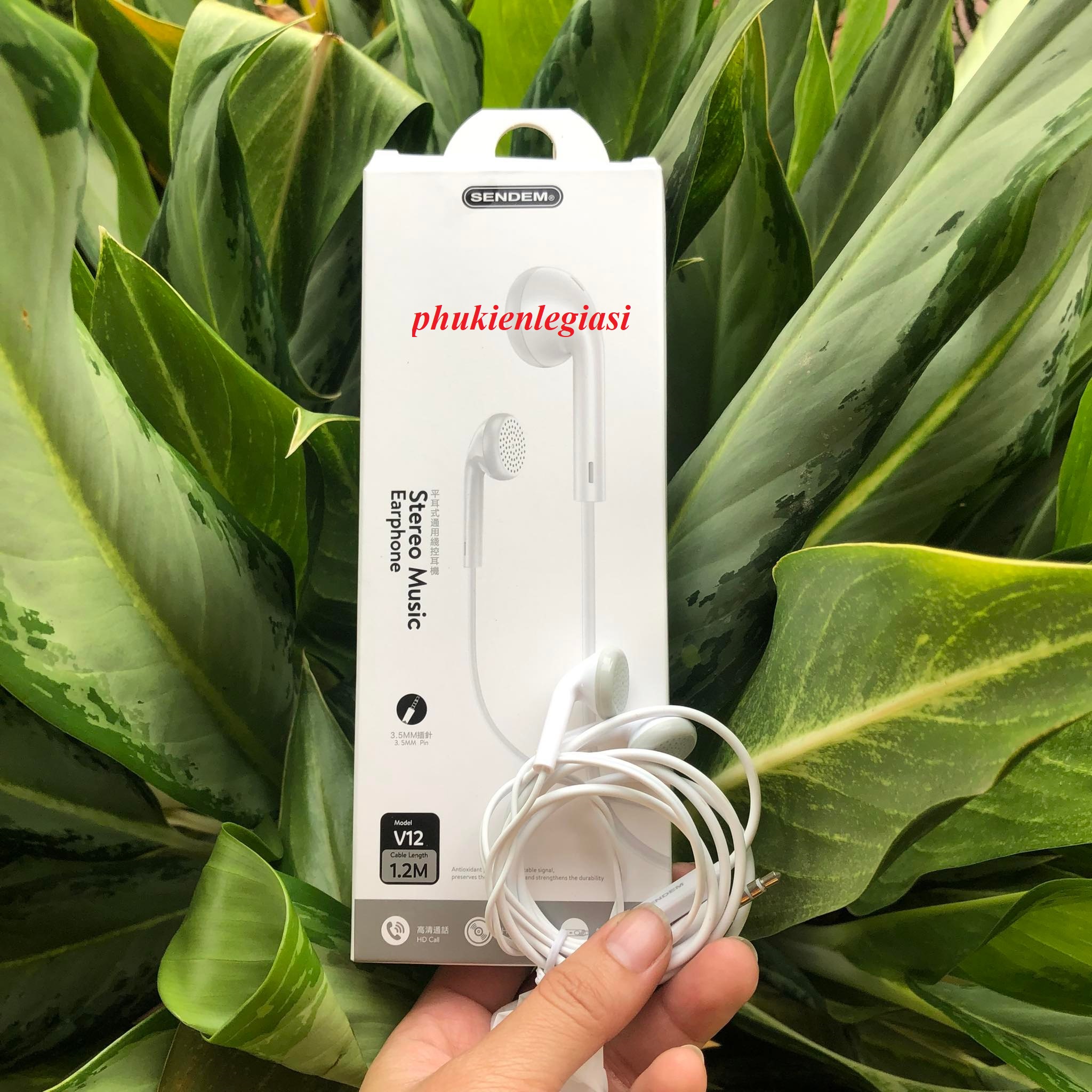 XÃ HÀNG THANH LÝ Tai nghe Sendem V12 jack 3.5mm