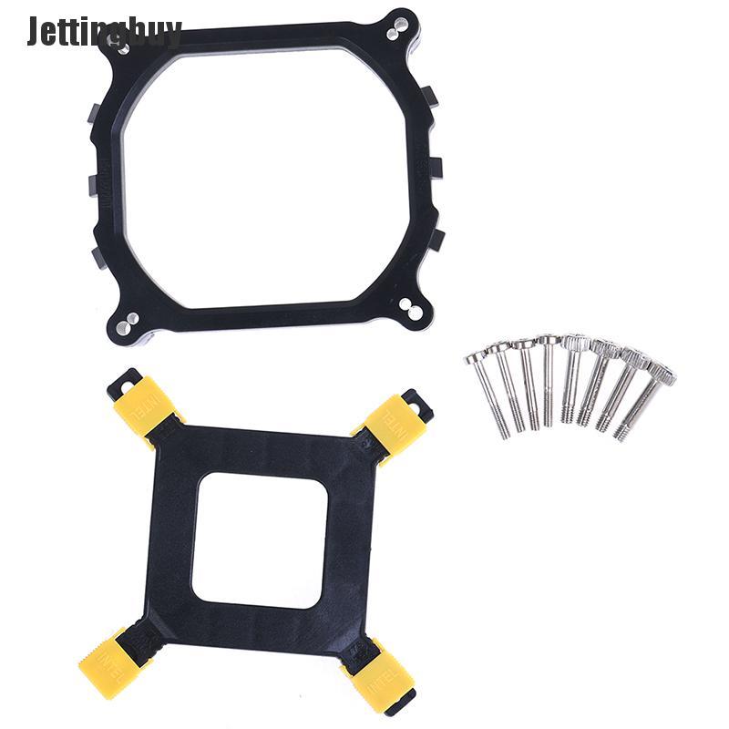 Jettingbuy CPU Cooler Fan bracket heatsink Holder for 2011/1155/1150/1156/1366 Socket