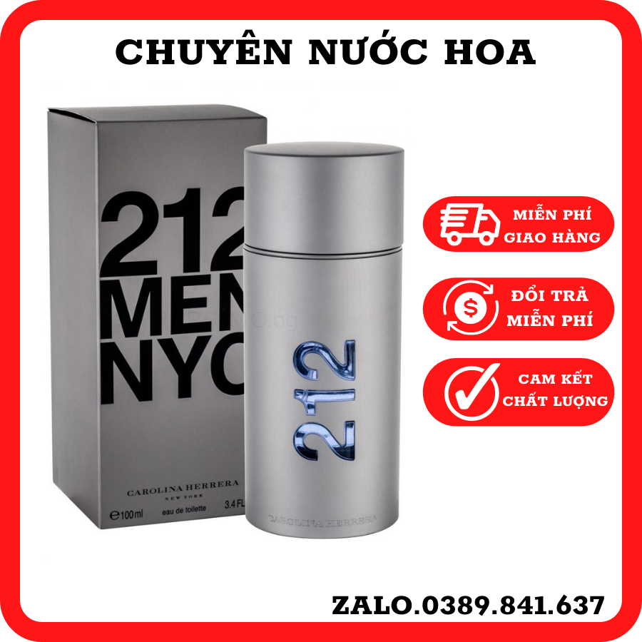 Nước Hoa 212 NYC MEN 100ml