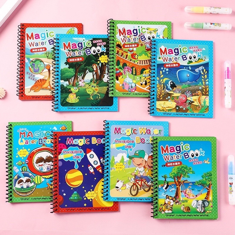 [HCM]Sách tô màu ma thuật cho bé mẫu mới