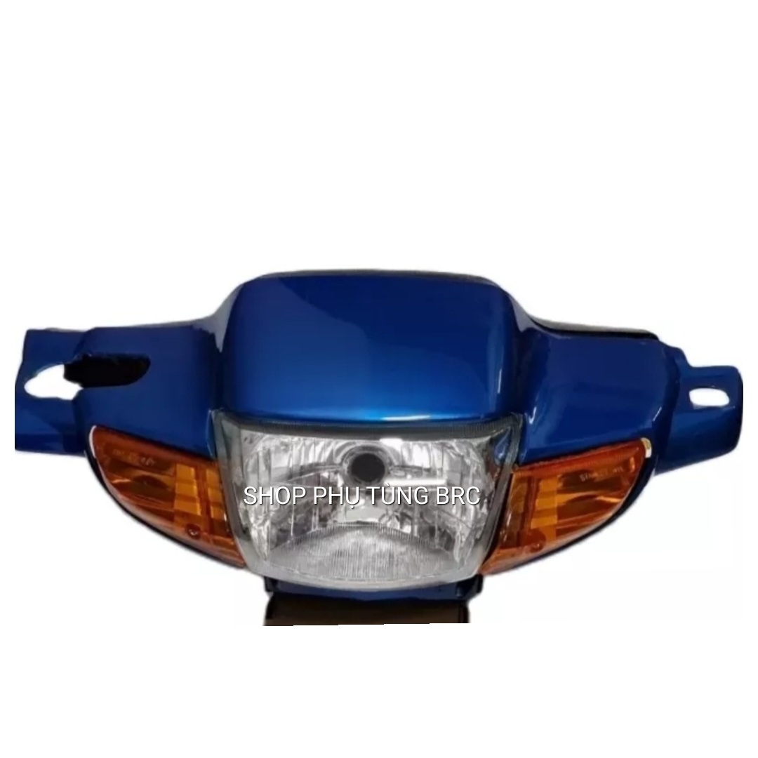 [ Bánh dĩa ] Bộ đầu đèn Wave Thái 110 xe bánh dĩa ( Hàng sơn Nano chuẩn )