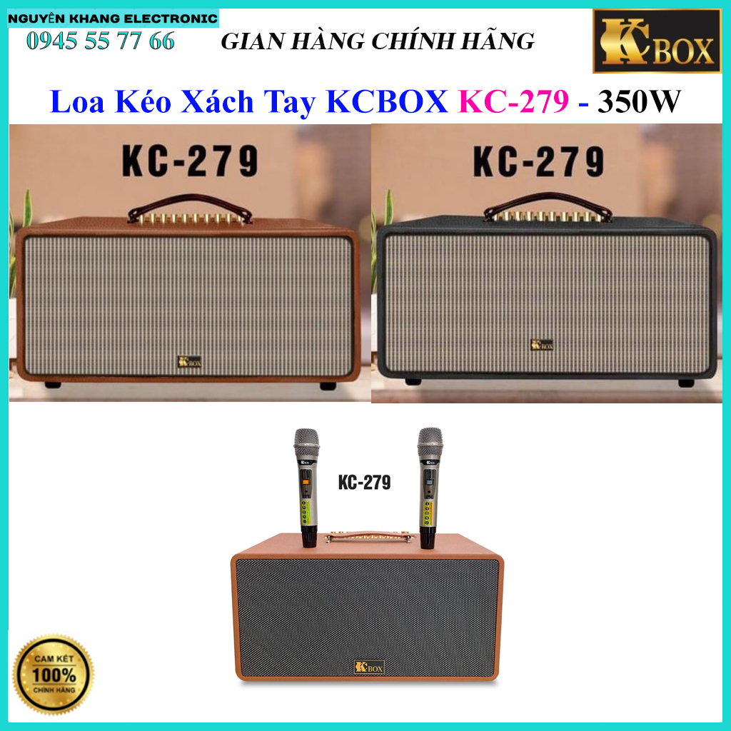 Loa karaoke xách tay di động kcbox kc-279, kcbox 279, kc279