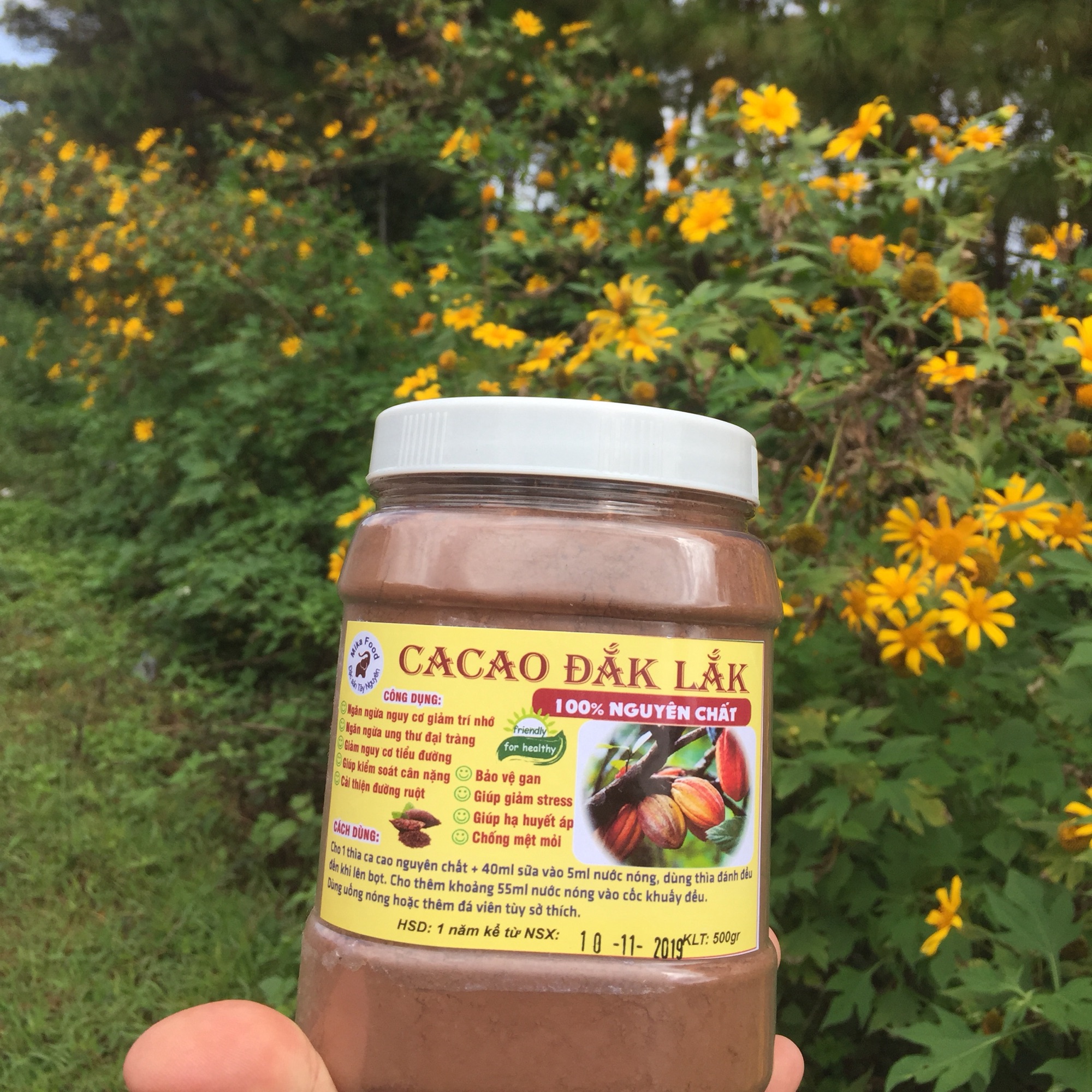 Cacao nguyên chất Đak Lak