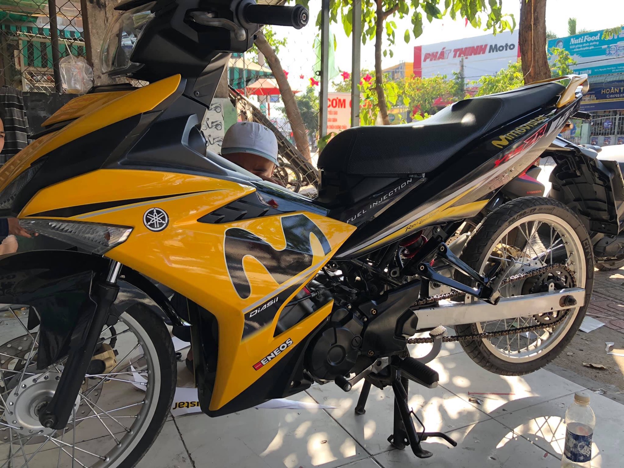 Tem rời ex Movistar Y15zr vàng đen