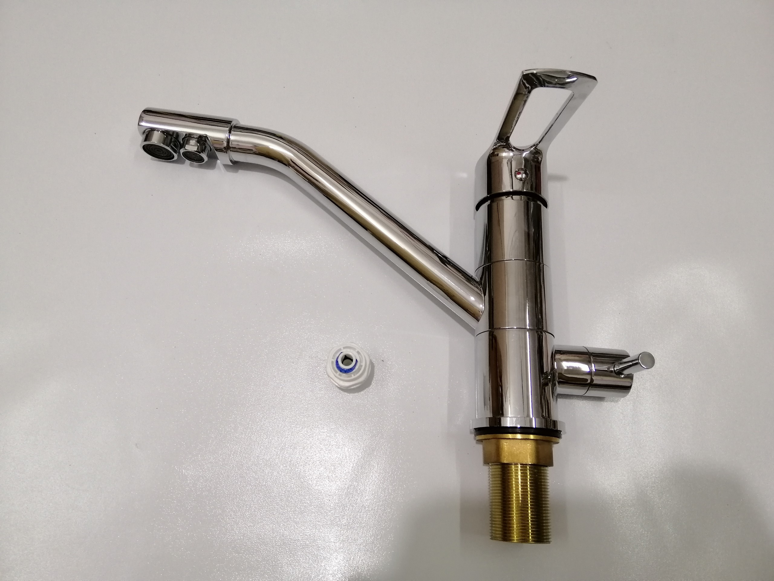 vòi rửa bát 3 đường nước Kanzy S630