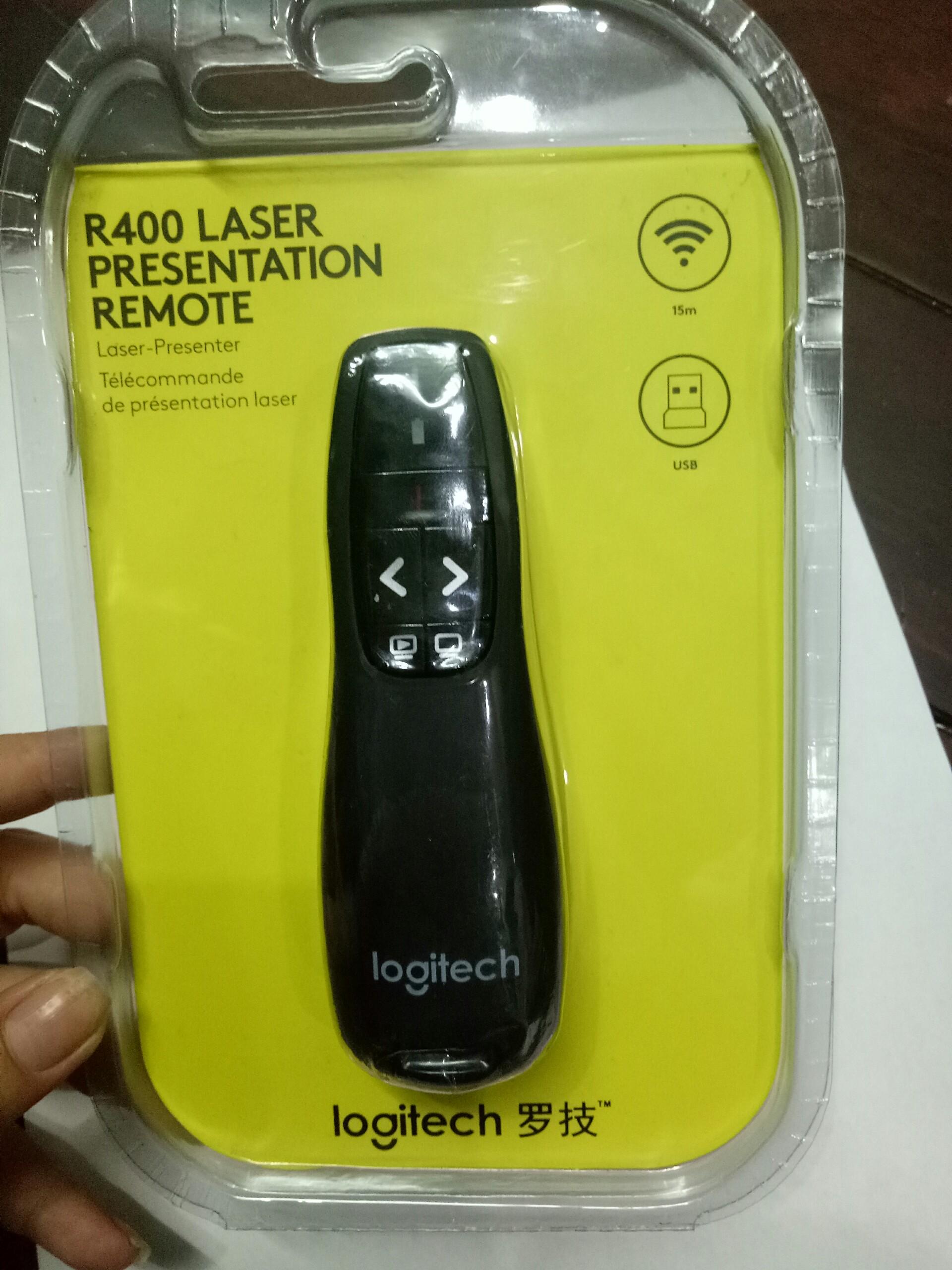 (BH 12T) (BT 12T) Bút trình chiếu logitech R400 cao cấp