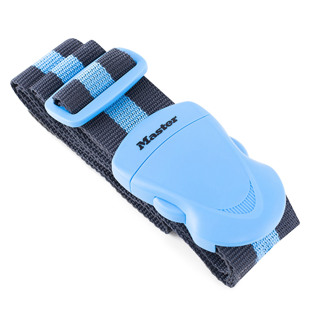 Dây đai Master Lock 4700 EURDBLU dây ràng vali dài 2m x 50mm - MITISHOP