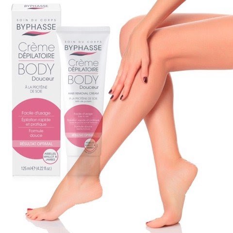 Chính hãng] Kem Tẩy Lông Byphasse Hair Removal Cream - Hồng (Protein) |  Lazada.vn