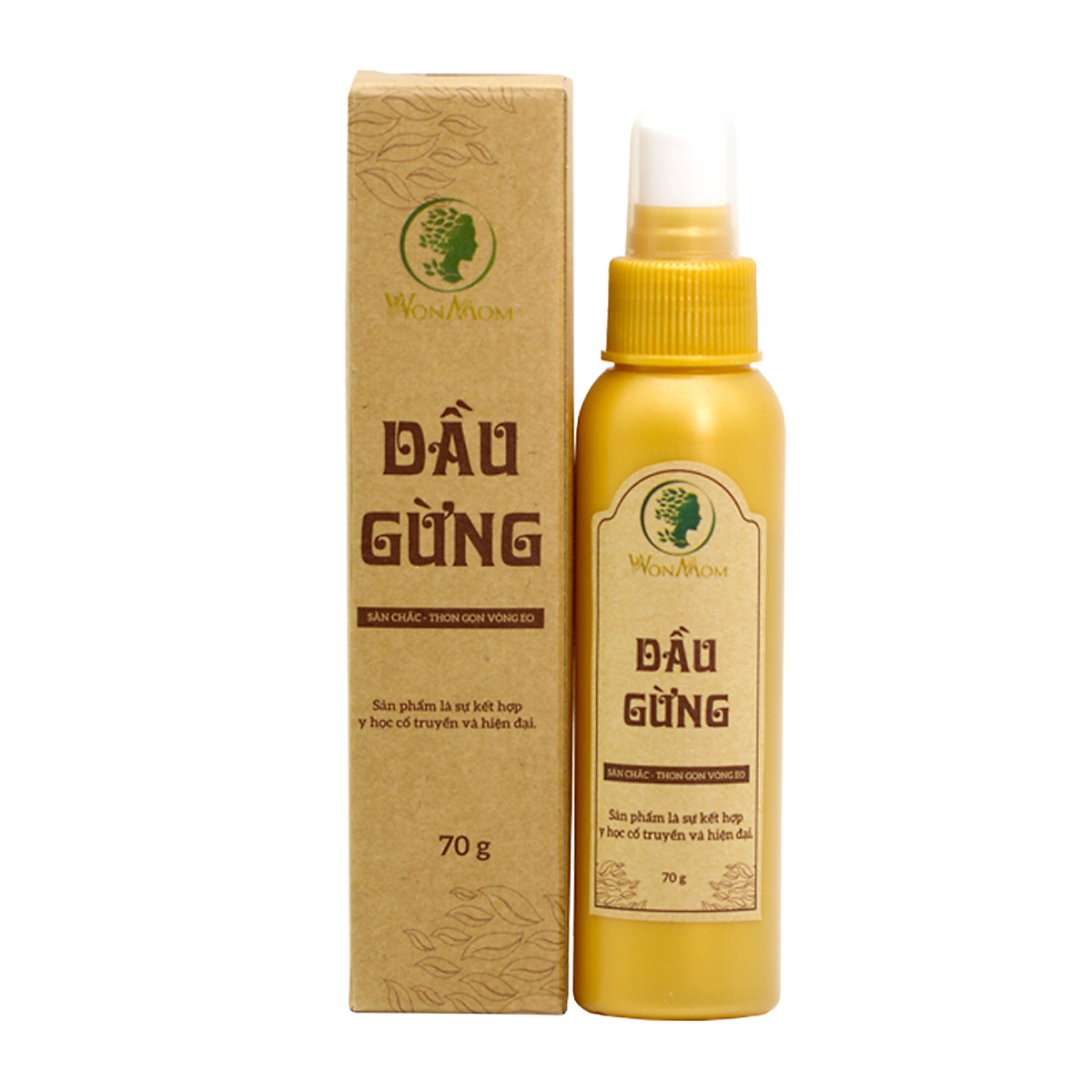 [HCM]Dầu gừng tan mỡ Wonmom