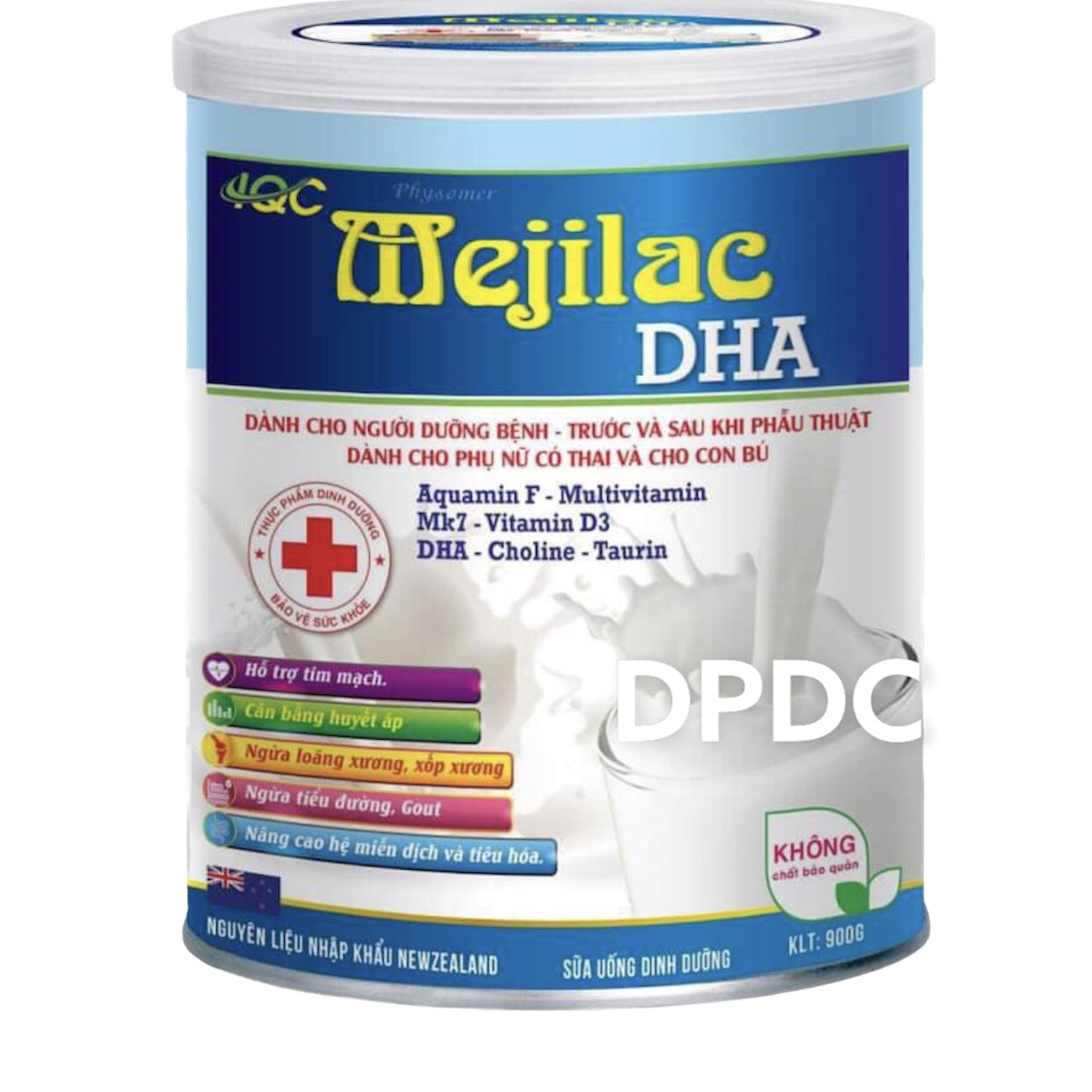 Sữa Bột DHA Mejilac Bổ Sung, Vitamin K2, DHA, Choline