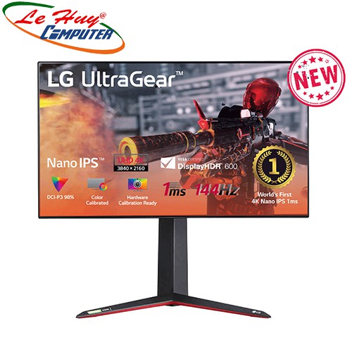 Màn Hình Máy Tính Lg 27Gn950-B 27 Inch Ultragear Uhd 4K Nano Ips 144Hz Gaming