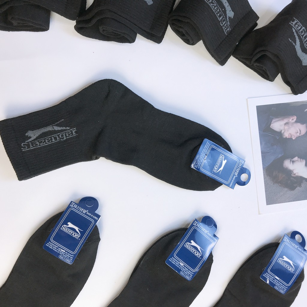 COMBO 10 đôi Tất cổ cao Slazenger Hàn Quốc