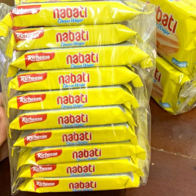 Thùng 12 Bịch x 10 Gói 20g Bánh Nabati