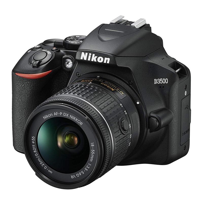 Máy ảnh KTS Nikon D3500 kèm ống kính AF-P 18-55 MM F3.5-5.6G VR - Hàng chính hãng