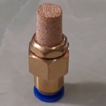 Cục lọc nước đồng mini gài dây 8mm