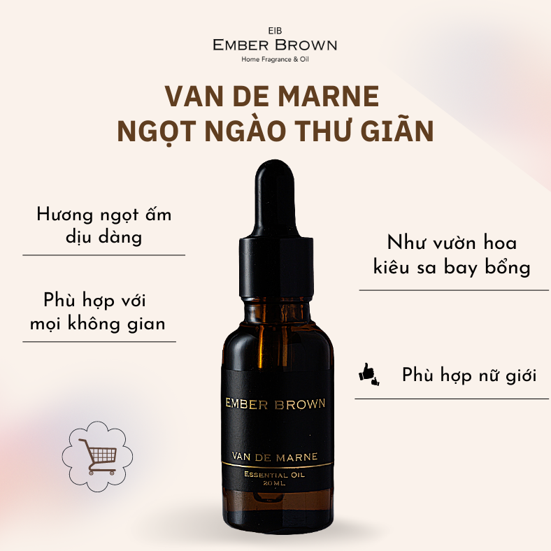 Ember Brown - Tinh Dầu Nước Hoa Xông Phòng Cao Cấp