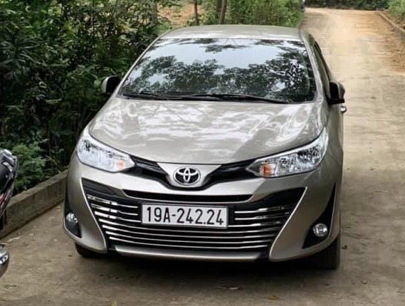Ốp mặt ca lăng mạ Toyota Vios 2019